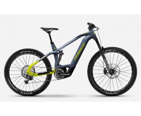 Haibike ALLMTN CF 11 Slate / Neon Yellow Full Suspension E-MTB Bosch Performance CX Smart System 85Nm 750Wh Battery 